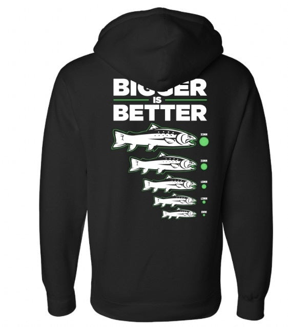 Bigger Is Better Hoodie - SALE