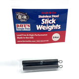 Steel STICK Fishing Weights | Grab-n-Go Packs
