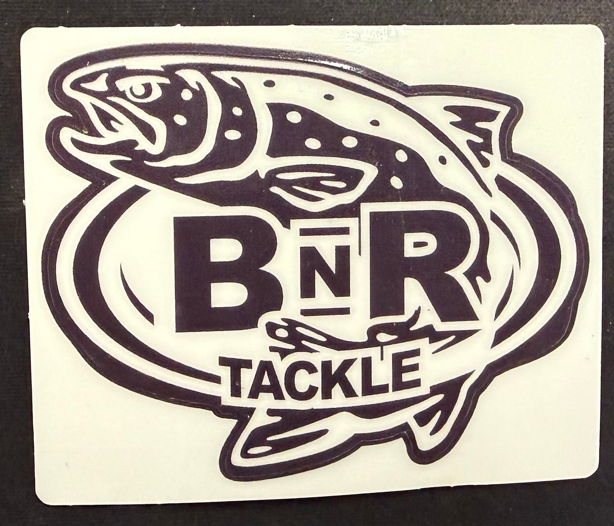 BnR Tackle Glow in the Dark Sticker