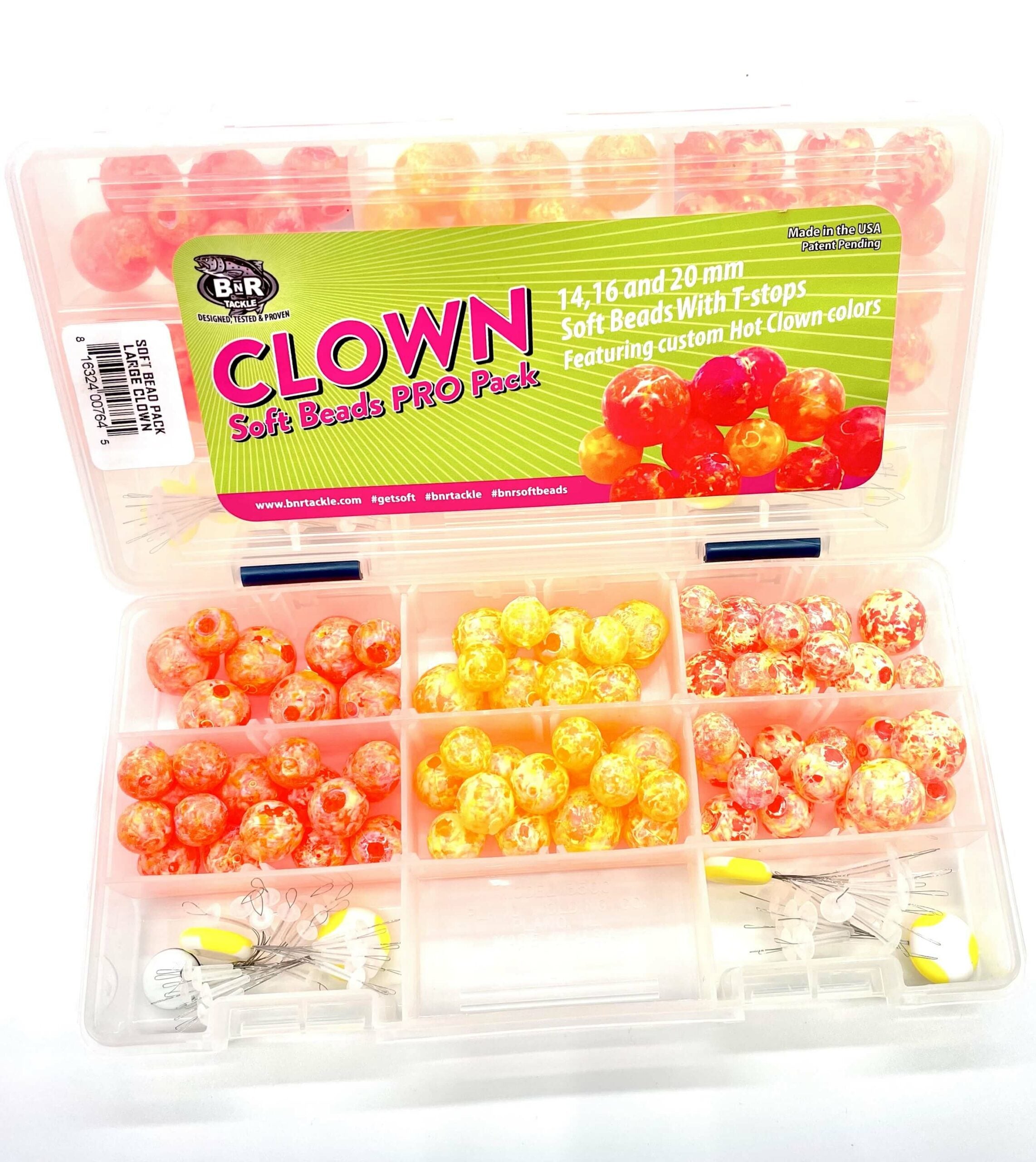 Pro Pack - Soft Bead - Large Clown Pack – BNR Tackle