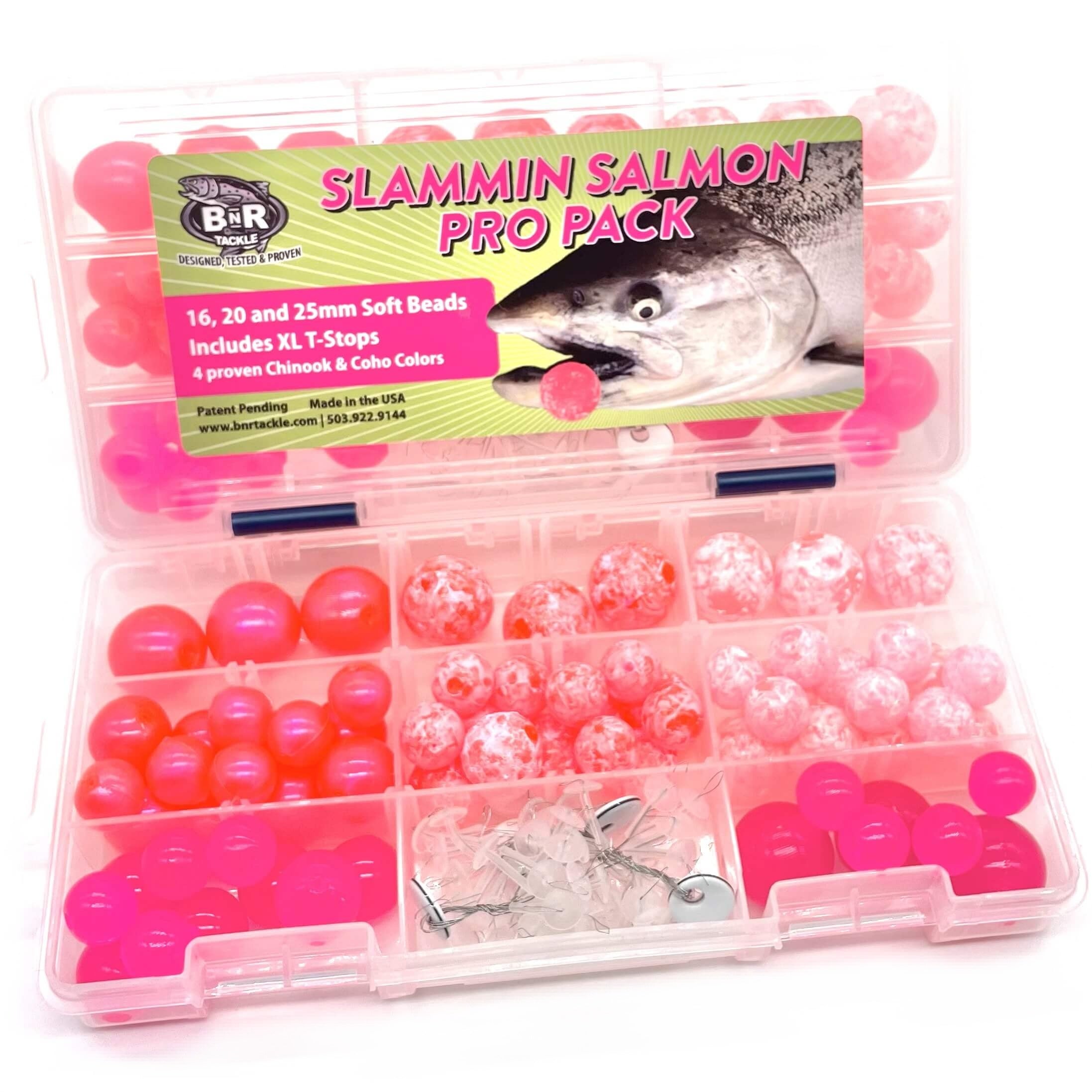 Pro Pack Soft Bead Slammin Salmon – BNR Tackle