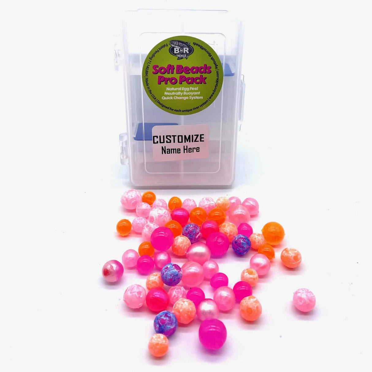 Soft Beads For Steelhead Fishing BNR Tackle 8mm Soft Beads 15