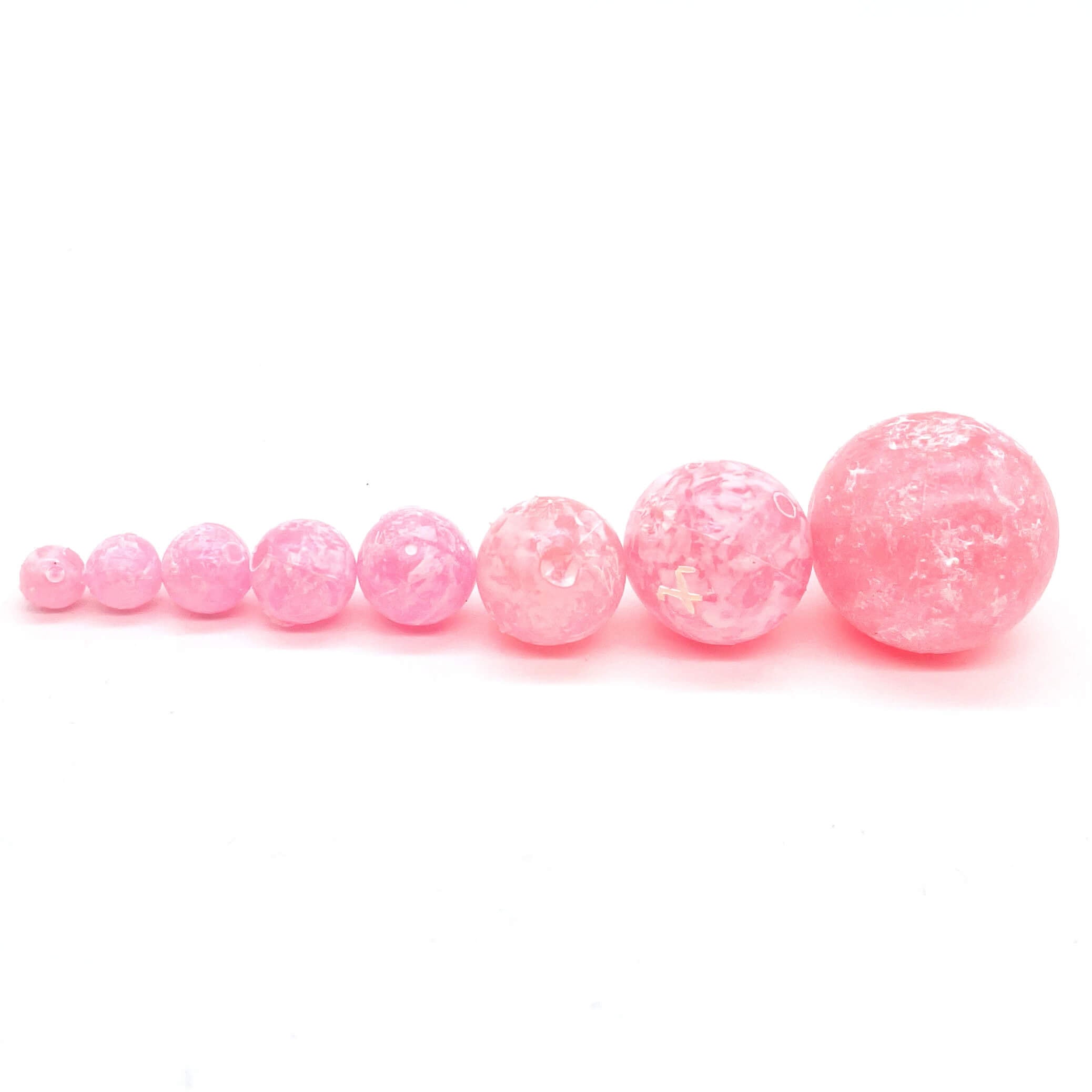Soft Bead - Mottled Pink – BNR Tackle